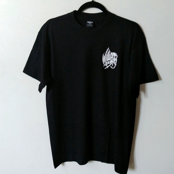 SBC Williamsburg Short Sleeve Crew Neck Black T-Shirt - Picture 2 of 4